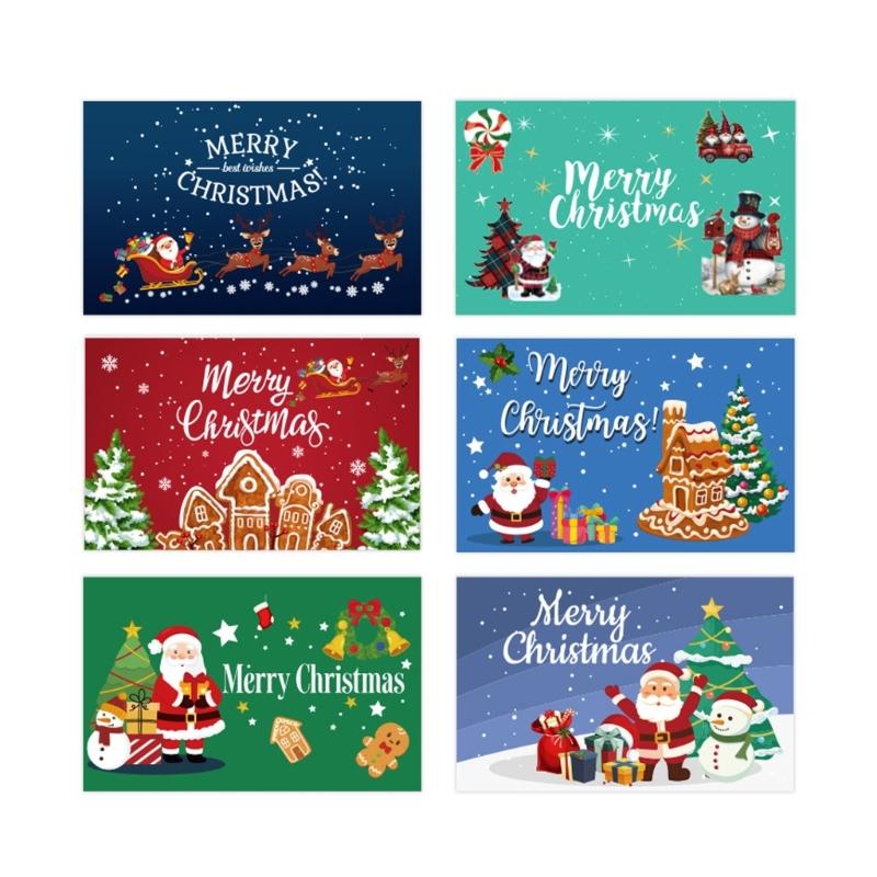 Creative Holiday Greeting Card With Envelopes Christmas Card For Travelers Office Use Festives Occasion