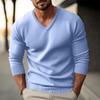 Men's  V-Neck  Self-Cultivation  Pullover  Long Sleeves  Sweater