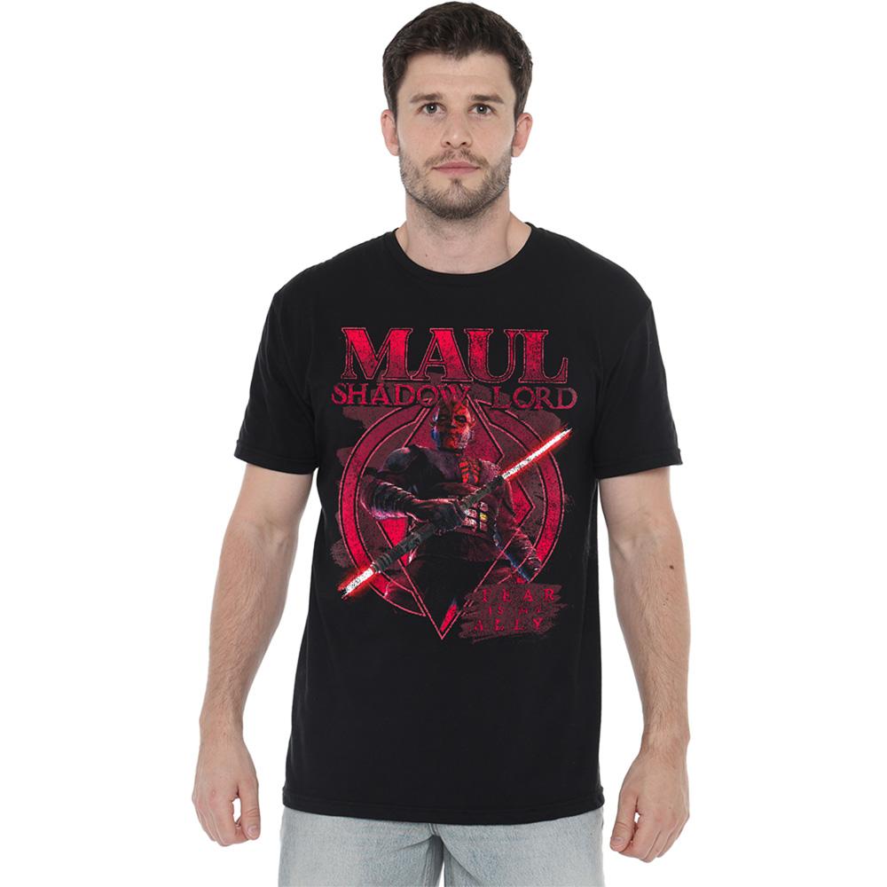 Star Wars: Maul-Shadow Lord Unisex Adult Fear Is My Ally T-Shirt