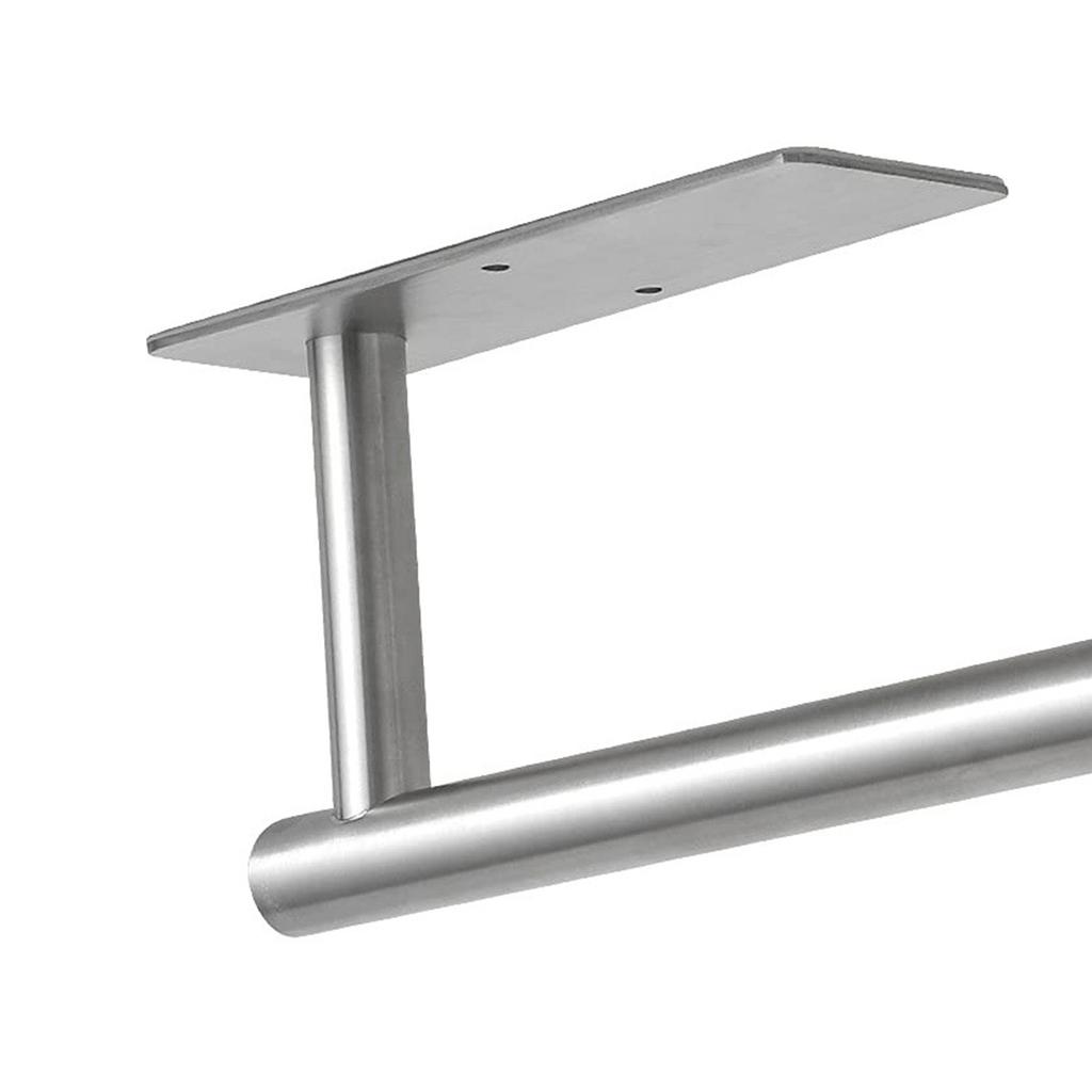 Paper Towel Holder 304 Stainless Steel Space Saving Decorative Practical Waterproof Hanging Paper