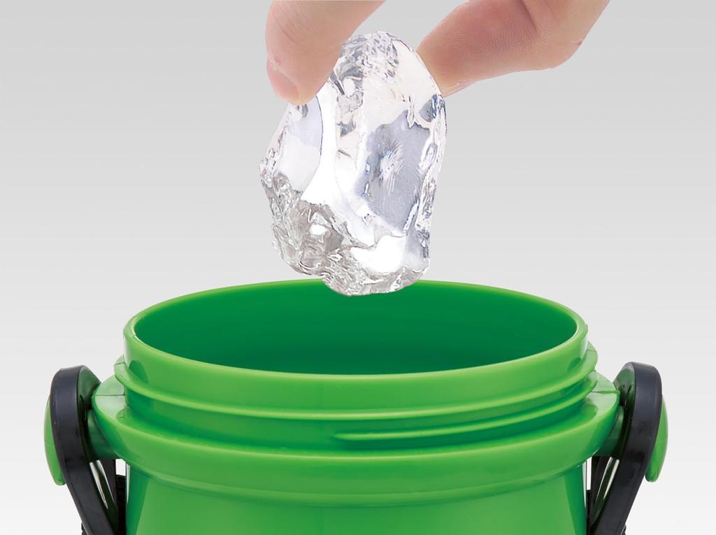 Skater Sticlă de apă din plastic 480ml Apăsare unică Antibacteriană Prietenoasă cu copiii Ușoară Tratament antibacterian Fabricată în Japonia Minecraft 25 Minecraft Băieți