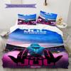 Julien Mari  Poster Bedding Quilt Set Quilt Cover Pillowcase Home Decoration Birthday Gift (1 * Duvet Cover + 2 * Pillowcase, Without Core)