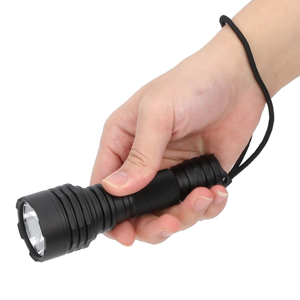 Aluminium Alloy Portable LED Tactics Flashlight Waterproof Hunting Torch Equipmentgreen Light
