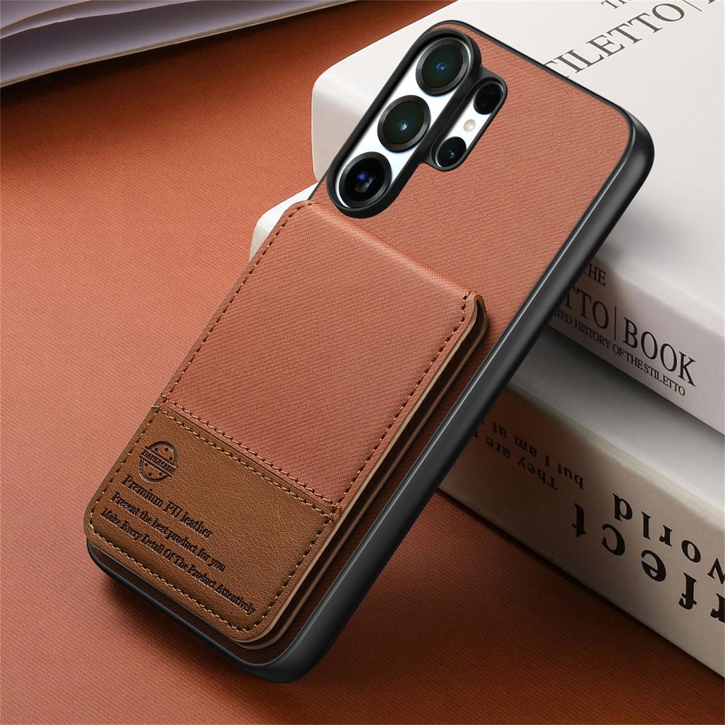 Portafoglio in Pelle RFID Custodia per Schede e Telefono per Samsung Galaxy S26 Ultra S25 S24 FE S23 S22 S21 Plus A57 A37 A17 A07 A56 A36 A26 Cover