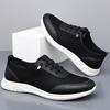 Summer Men's Mesh Casual Sneakers Sweat-Absorbant Breathable Dress Shoes New Comfortable Walking Oxford Shoes Trainers for Men