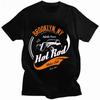 Vintage  Road Devils Car T Shirt Men Summer New Arrival O-neck Industrial Style  DIY Black T-shirts   Leisure