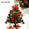 30/45cm Mini Christmas Tree DIY Handicraft New Year Gift Artificial Christmas Tree Party Decoration Creative Xmas Tabletop Tree