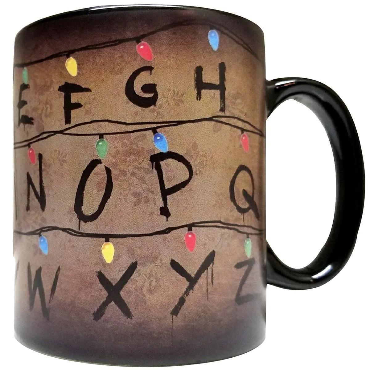 Color Changing Ceramic Mug Thermosensitive Color Changing Ceramic Cup Magics Coffee Mugs Heat Sensitive Unique Design Glass Set 301-400ml