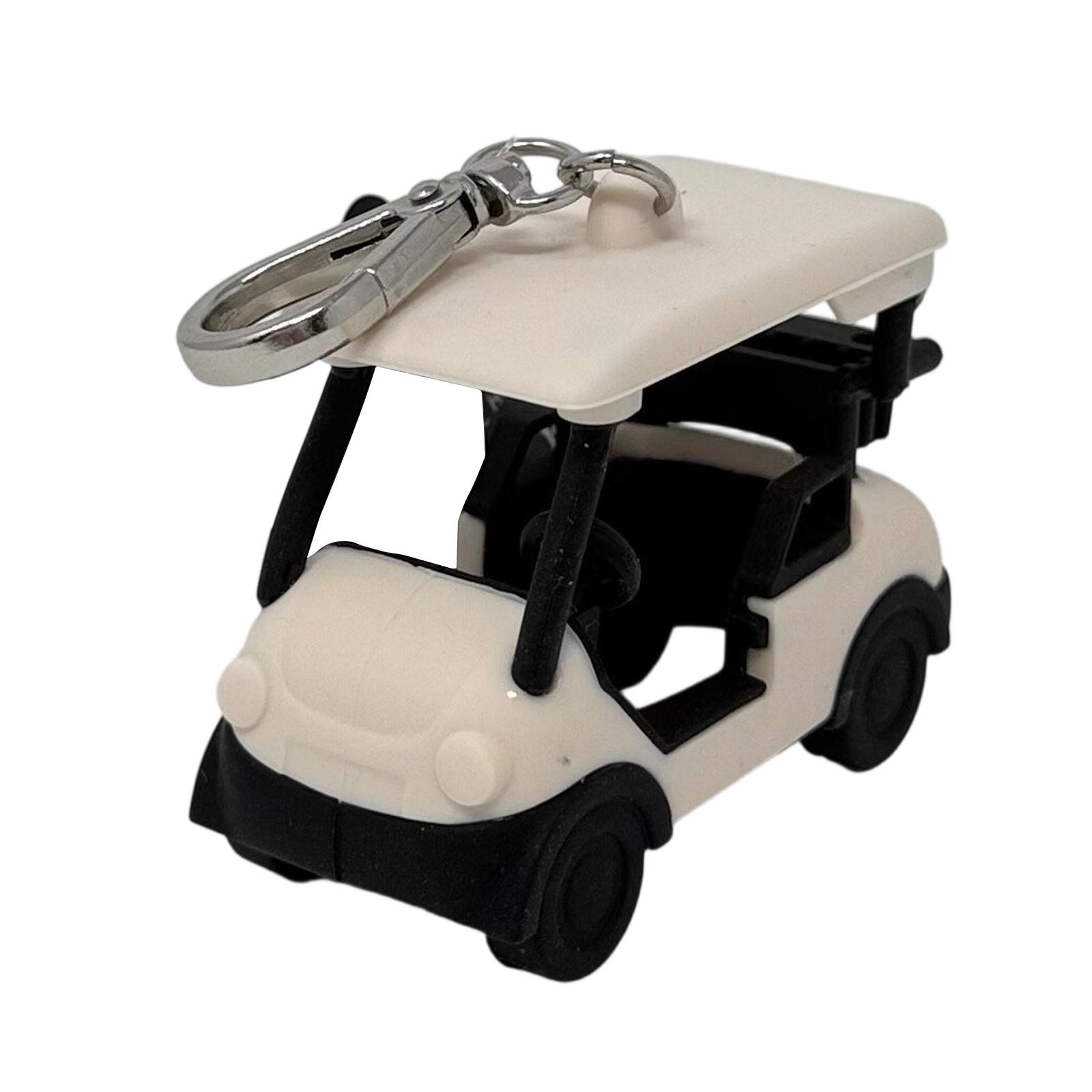 

Golf Cart Keychain – Creative Golf Themed Key Ring For Car Keys & Gift One Size