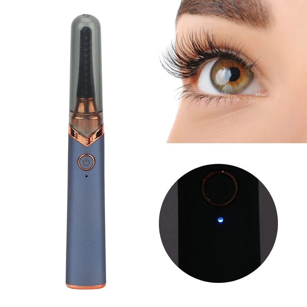 Rechargeable Heated Eyelash Curler Eyelash Styler Quick Heating Lash Curler  Makeup Tool