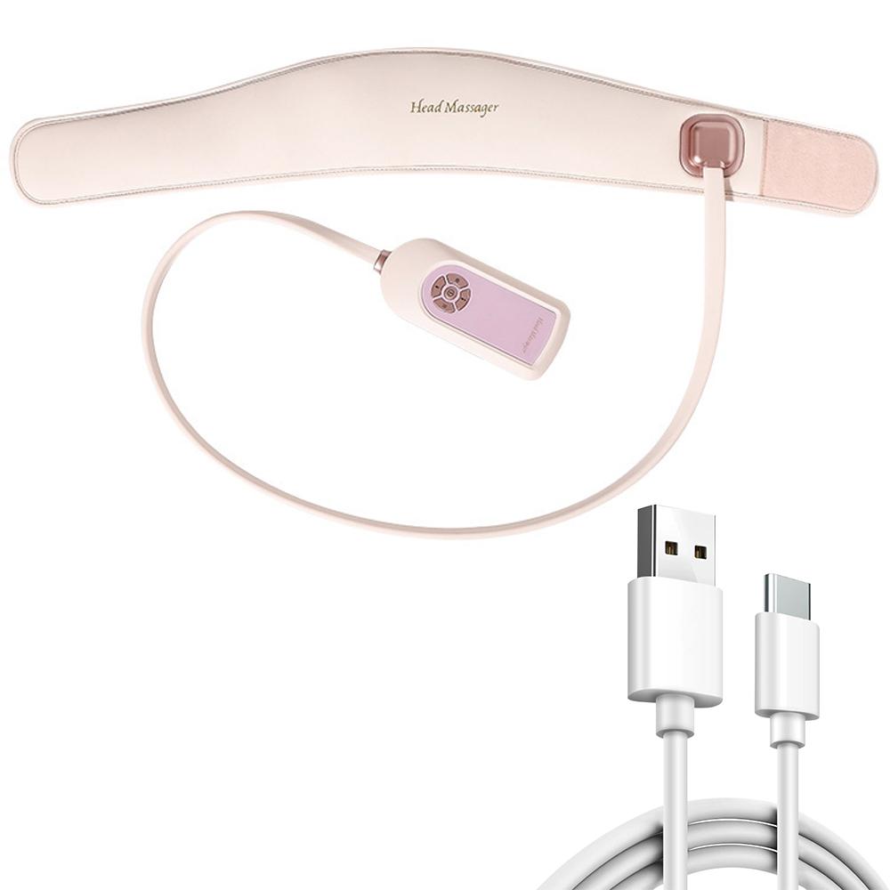 1set Head Massager Scalp,Rechargeable Massager Airbag for Head,Electric Percussion with Portable Design for Deep Relaxation