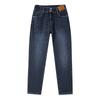 Haren Fleece Jeans for Women Autumn and Winter High Waist Loose Tight Waist Carrot Dad Pants for Women