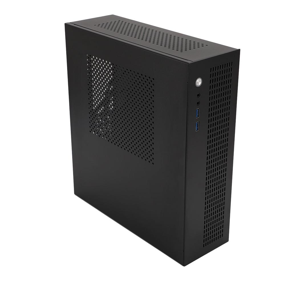 MATX PC-Gehäuse ITX-Computergehäuse mit USB3.0-Stahlplatte Effiziente Wärmeableitung