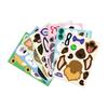 8 Pictures/set of Dog Face Change Graffiti Stickers Personality Make A Face Cartoon Puzzle Stickers
