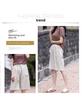 Women's High-Waist Wide-Leg Summer Shorts - Plus Size, Elastic Waist, Casual Fit