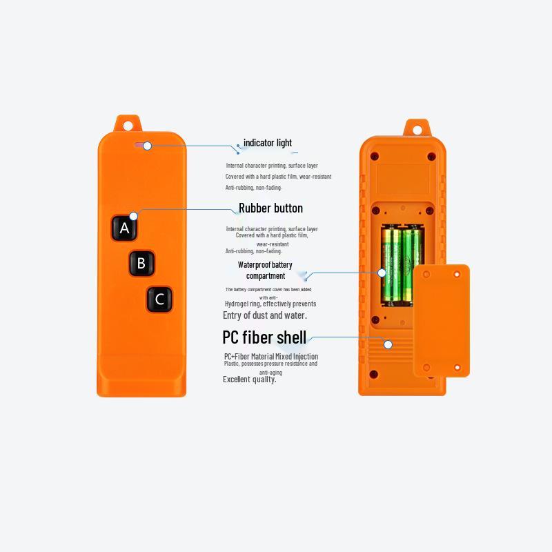 FSK Series Two-Way Wireless Remote Control Switch, DC12-48V 30A Receiver