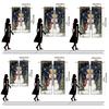 2 pieces - Retro Christmas snowman print curtains   Christmas decorations   home decorations   room decorations