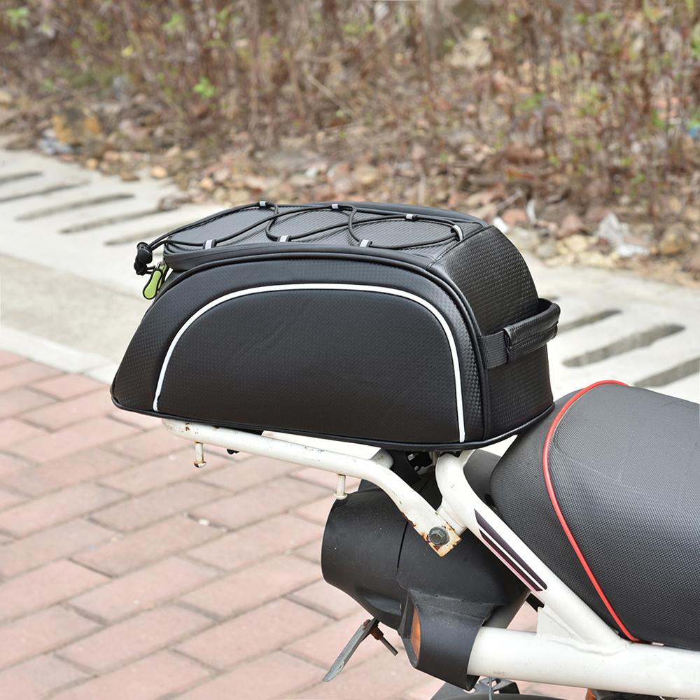Bike Bag 7L Bag Water Resistant Bike Rack Bag with Waterproof Rain Cover
