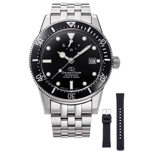 

Orient Star M42 F6 Diver 1964 2nd Edition Automatic Watch, Mechanical, Made in Japan, 200m Scuba Diving Water Resistance, RK-AU0601B, Men s, Black, 2-