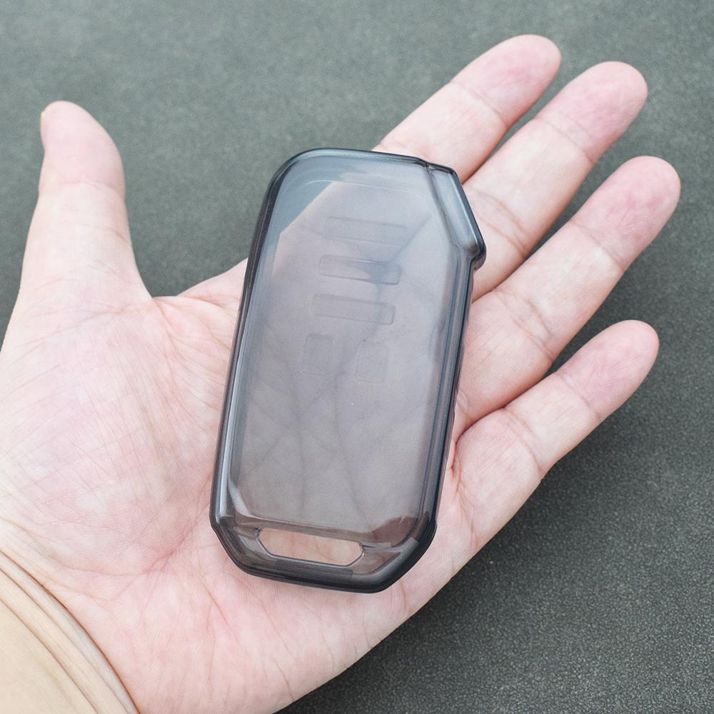 Für Kia Carnival Sedona 2021 Sorento MQ4 Transparentes TPU Auto Shell Fob Für KIA K7 K8 V6 EV6 2022 Dl3 K5 Autoschlüssel Hülle Abdeckung