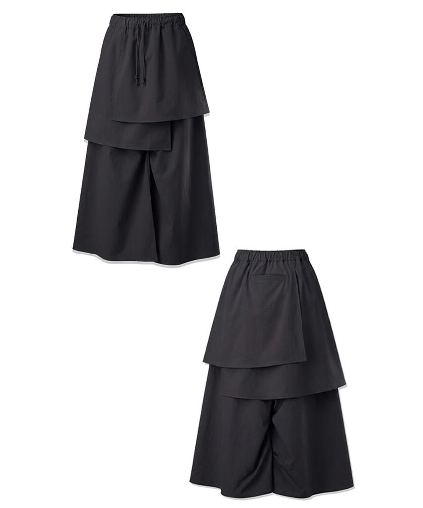 Lekyulli Basic Skirt Pants Black