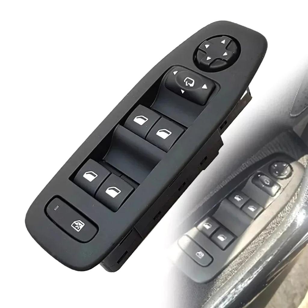 Electric Power Window Glass Lift Elevator Switch Control Button Control Panel Regulator Suitable for 208 2008 96749624ZD