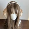 Collapsible Plush EarMuffs for Women and Kids Ear Warmer Furry Headband for Winter Christmas New Year Gifts