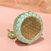Vintage Telephone Shaped Enamel Box, Cloisonne Jewelry Storage Figurine, Creative Mini Alloy Craft for Home Display