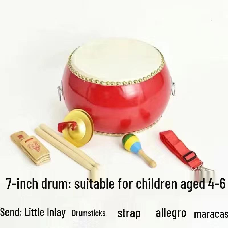 Durable Cowhide Tanggu Drum for Kids