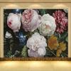 Europäische Retro Blumen Schmetterling Grün Ziegel Foto Hintergrund Malerei Tapete für Schlafzimmer Wohnzimmer Wand Dekor Wand Stickrt