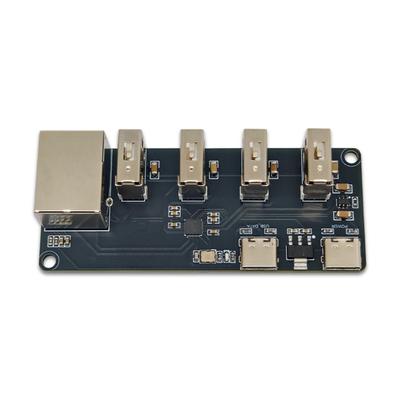 CH339F USB-zu-Ethernet-Adapter mit 4 USB 2.0-Anschlüssen, Schnelle Datenübertragung und breite Gerätekompatibilität