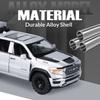 1/32 alloy die-cast car model simulation sound and light children's toy pickup truck suitable for boys off-road vehicle gift