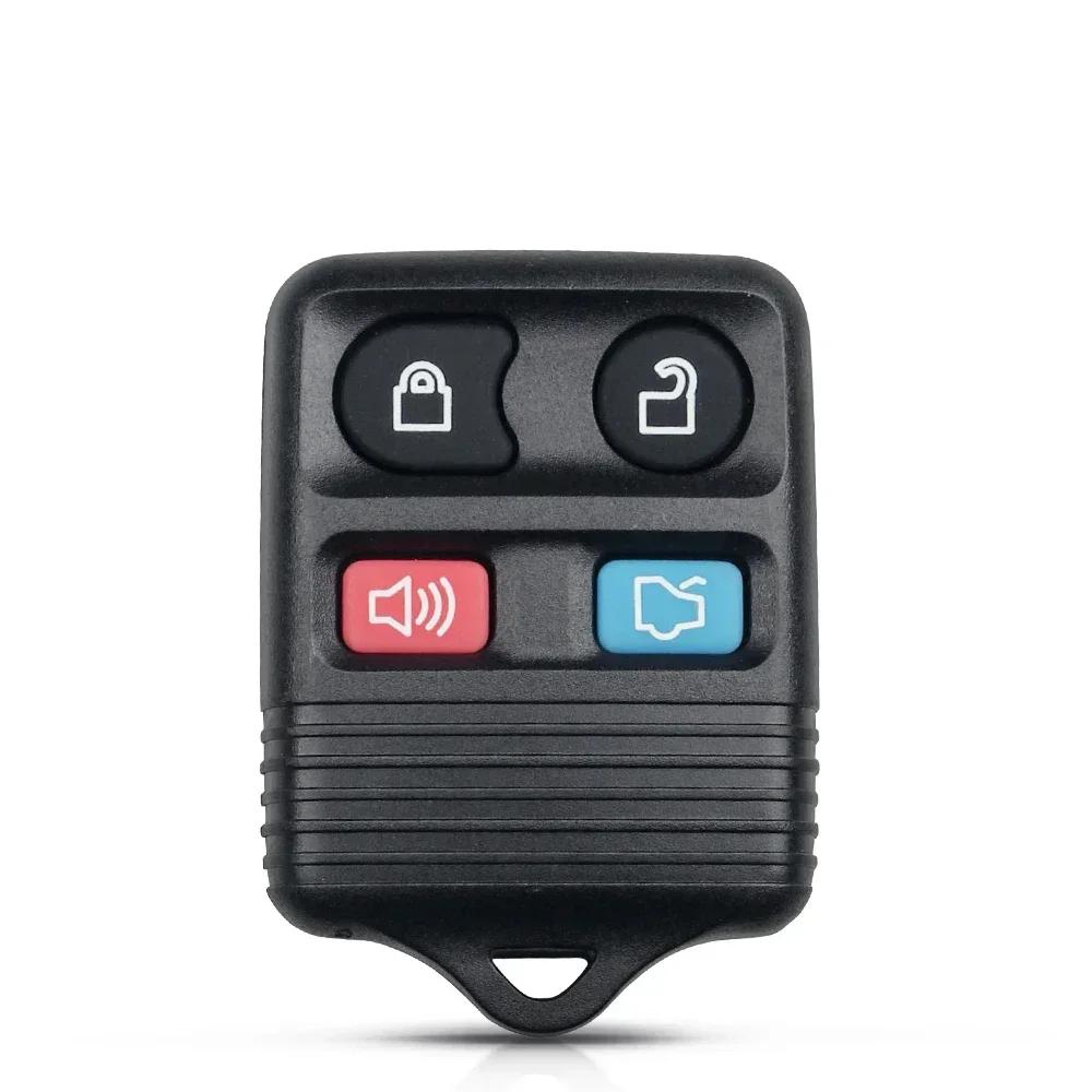 KEYYOU Fob 3/4 Buttons For Ford Transit MK6 Connect 2000 2001 2002 2003 2004 2005 2006 Remote Car Key Keyless Entry