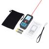 Distance Meter Angle Sensor with 2inch Backlit LCD Screen High Accuracy Multi Measurement Modes Pythagorean Distance Area Volume Angles Measure
