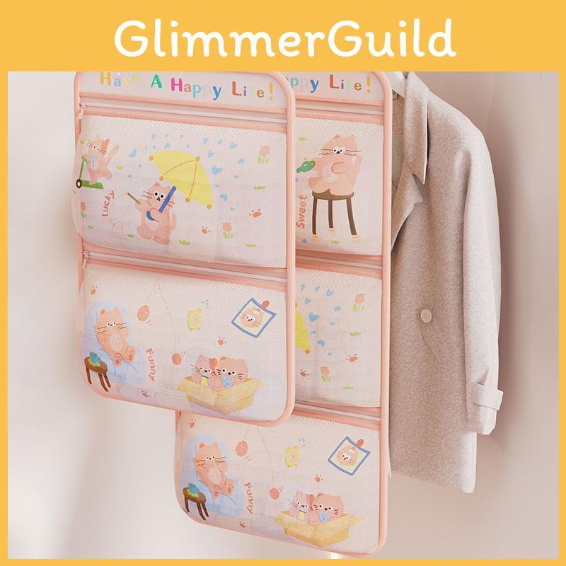 Functional Wallmounted Storage Bag With 600d Oxford Fabric For Laundry And Home Use