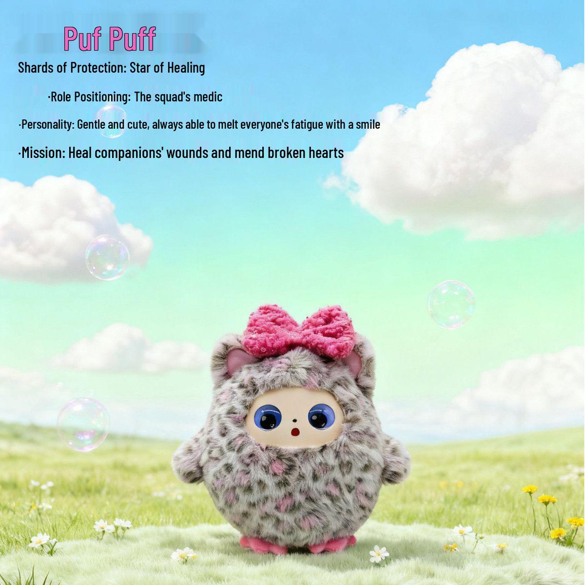 

Giant LeDoudou Smart Plush Toy: Kids Emotional Companion & Talking Pet for Early Education серый