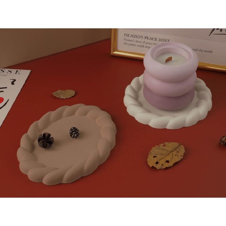 Epoxy Resin Moulds Coasters Tray Coaster Mould Epoxy Resin Mold Round/Oval