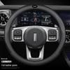 Genuine Leather Steering Wheel Cover for Great Wall WEY Tank 300 VV5/VV6/VV7/P8