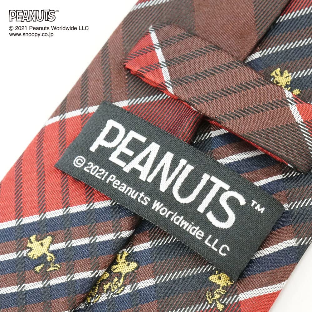 Tie Snoopy Necktie PNDW0273 Red SNOOPY Business Brand Necktie Present [Peanuts]