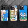 CITY THE ANIMATION Anime Phone Case For iPhone 17,16,15,14,13,12,11 Plus,Pro Max,XS,Colored silver phone case