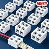 50/1PCS 2-Pin LED Strip Connectors High-temperature Resistant Wiring Terminals for Led Tape Ice String Lights Quick Splice Plugs