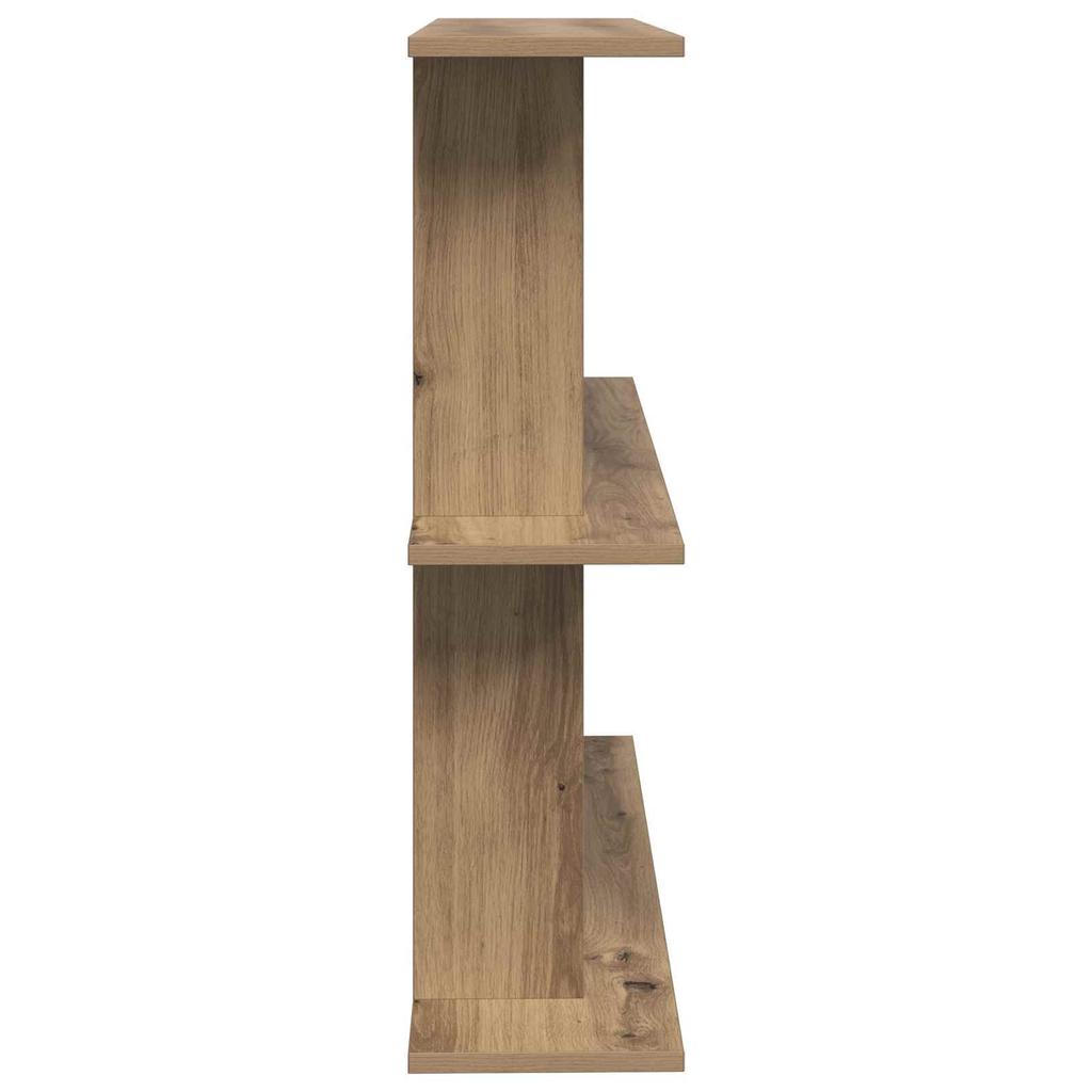 Wall Shelf Wall Mount Brown 80 X 20 X 75 Cm Engineered Wood