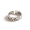 Fashionable Silver S925 Open Finger Ring With Geometric Design For Women Jewelry Stylish