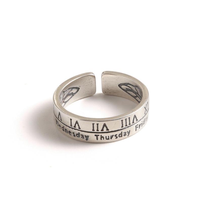 Fashionable Silver S925 Open Finger Ring With Geometric Design For Women Jewelry Stylish
