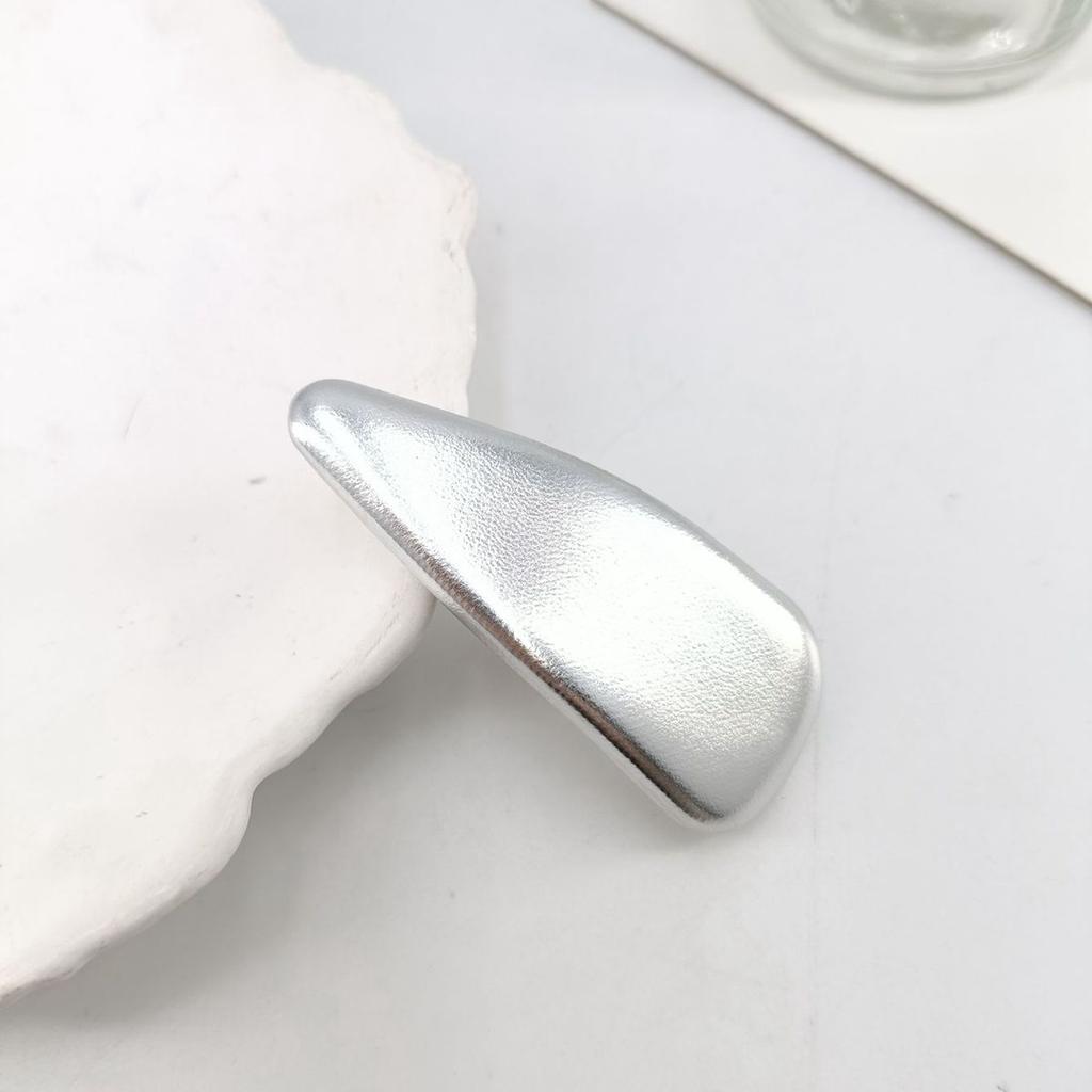 Y2k Hair Pins for Girl Silver Metal Duckbill BB Clips Women Hair Clips Side Bangs Female Ladies Barrettes Hair Accessories