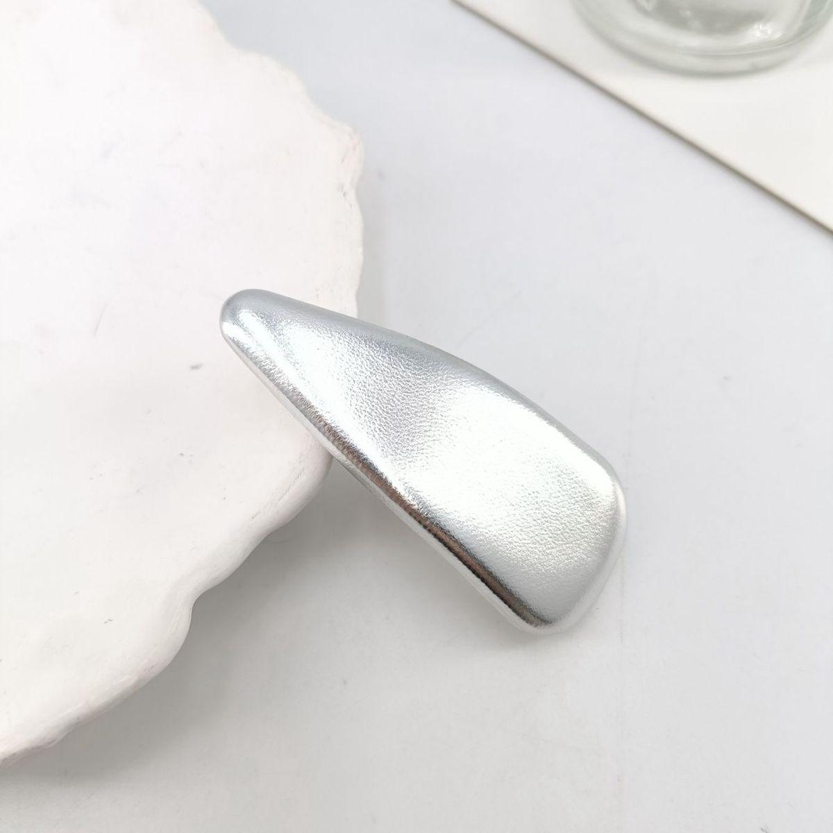 

Y2k Hair Pins for Girl Silver Metal Duckbill BB Clips Women Hair Clips Side Bangs Female Ladies Barrettes Hair Accessories