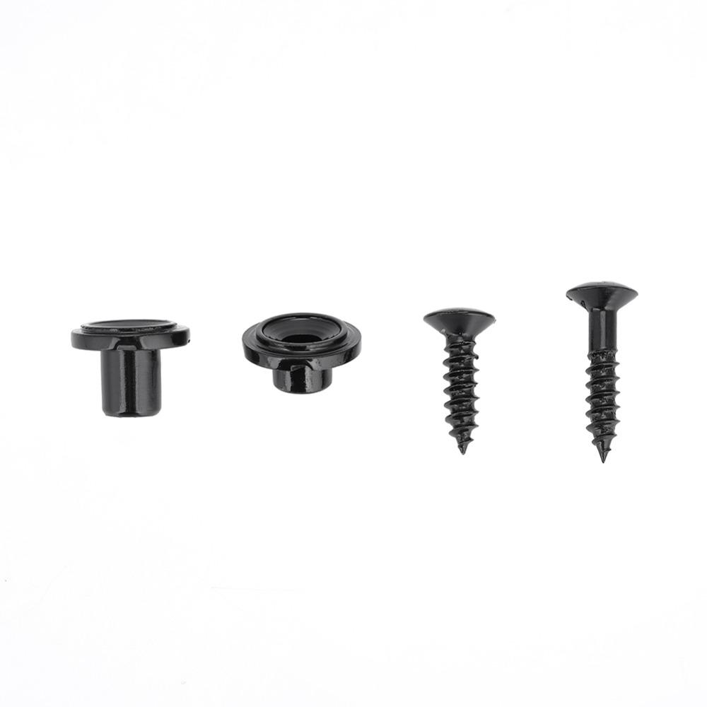 2Sets With Screw String Tree Retainer Silver Black Golden Guitar Accessory Part  For Electric Guitar