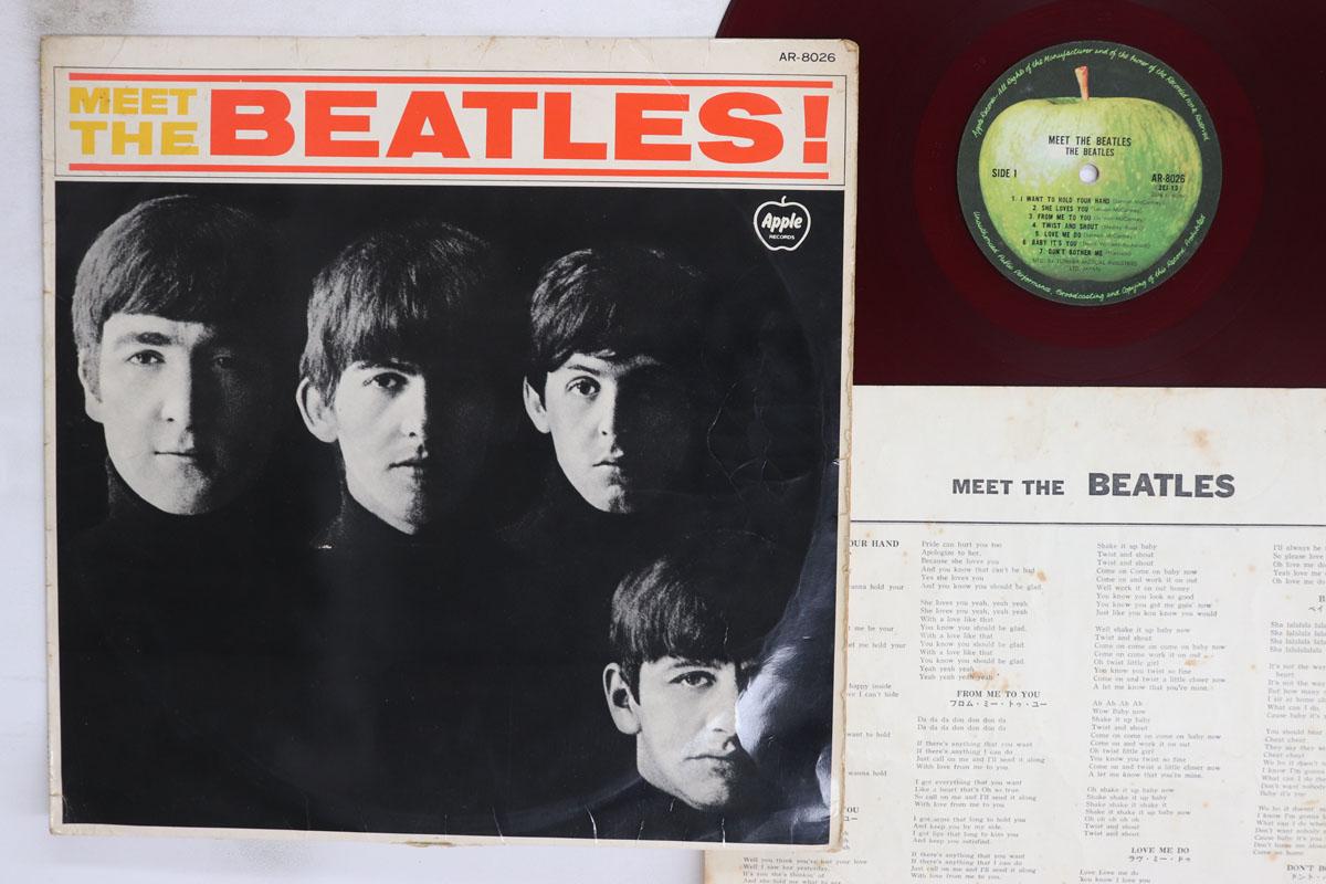 

LP Record BEATLES Meet The Beatles AR8026 APPLE 1973 Japan Rock Used