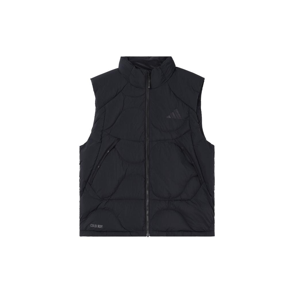 Adidas Fashion Loose Zipper Down Vest Men Vests Black JG5937