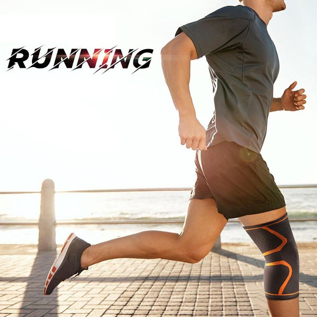 1 buc elastice genunchiere nailon sport fitness echipamente genunchiere bretele alergare baschet protector volei suport